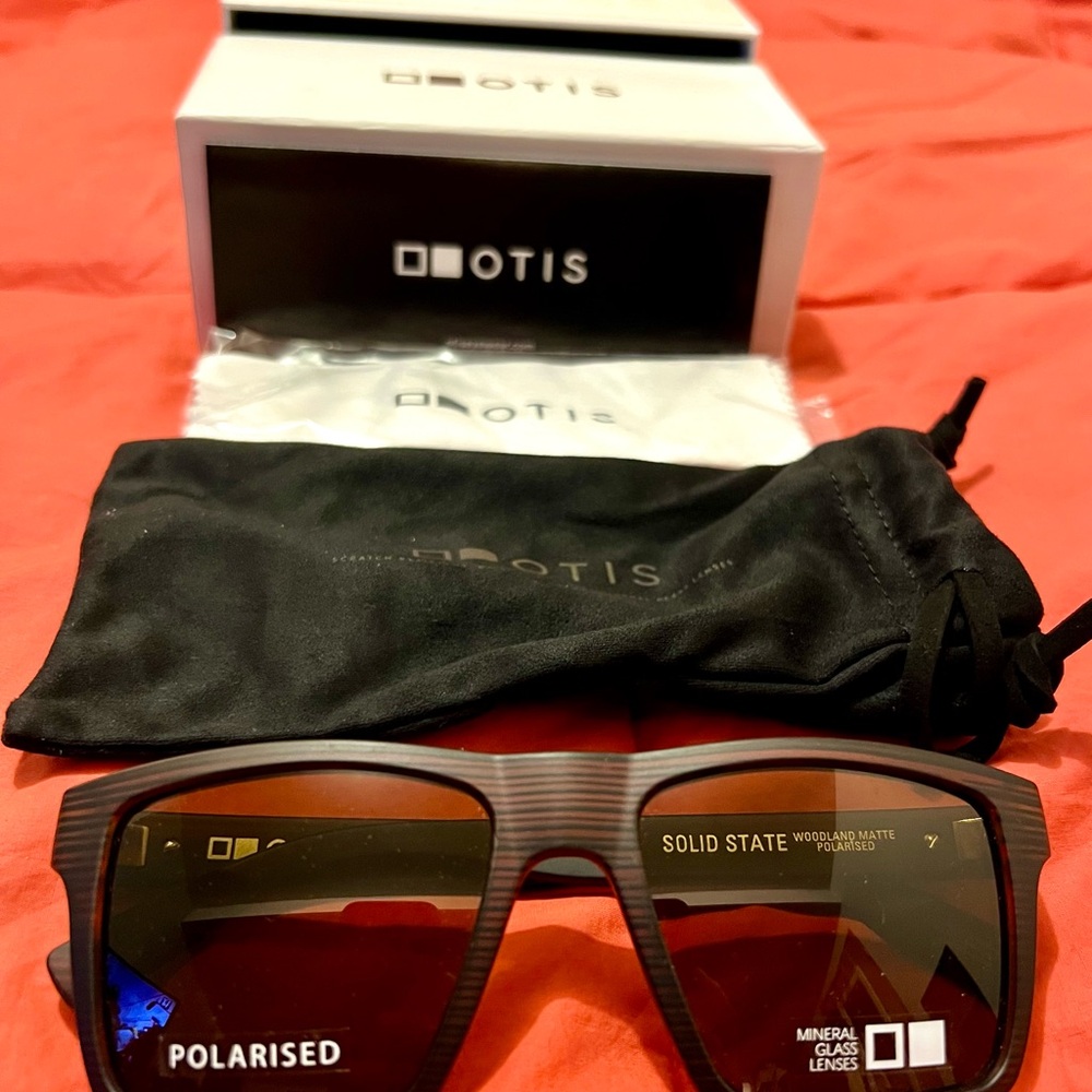 OTIS Sunglasses: Thick, Brown Tortoise, Lightweight Frame w/ Polarized Lens